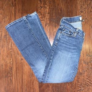 Y2K Abercrombie & fitch low-rise boot cut jeans